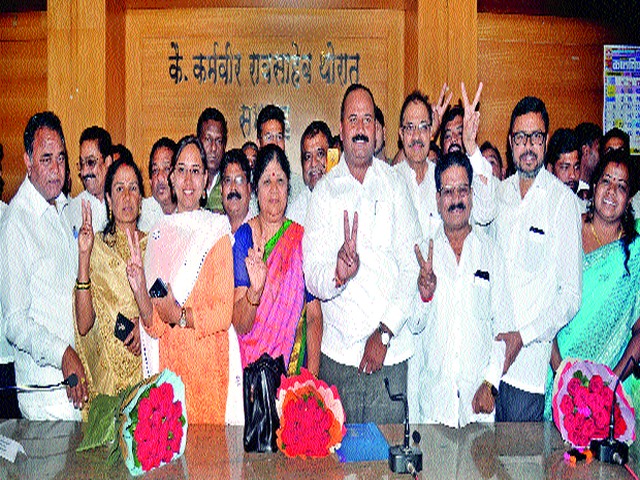 Developmental leadership dominates the chair | सभापतिपदांवर महाविकास आघाडीचे वर्चस्व Developmental leadership dominates the chair | सभापतिपदांवर महाविकास आघाडीचे वर्चस्व