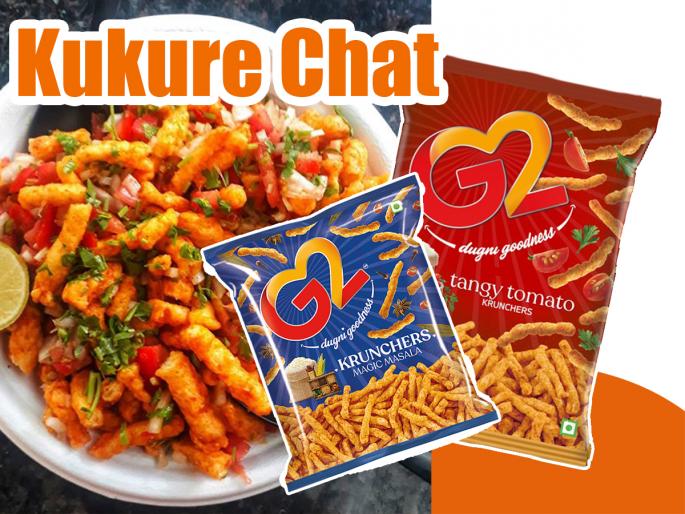 Kurkure Chat Recipe : Want something spicy with tea time, try this kukure chat | Kurkure Chat Recipe : संध्याकाळी चहाबरोबर काहीतरी चटपटीत खावंसं वाटतं? 'ही' घ्या कुरकुरे चाटची ५ मिनिट्स रेसिपी