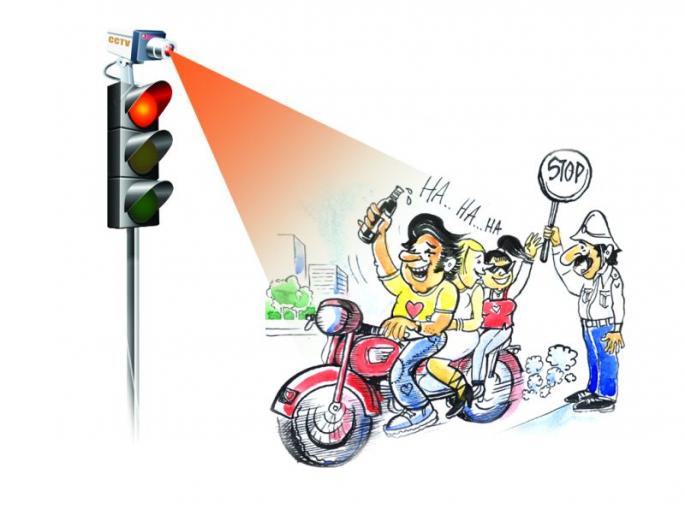 Police in Nagpur will stand in simple dress; Action will be taken on signal breakers | नागपुरात साध्या वेशात उभे राहणार पोलीस; सिग्नल तोडणाऱ्यांवर होईल कारवाई Police in Nagpur will stand in simple dress; Action will be taken on signal breakers | नागपुरात साध्या वेशात उभे राहणार पोलीस; सिग्नल तोडणाऱ्यांवर होईल कारवाई