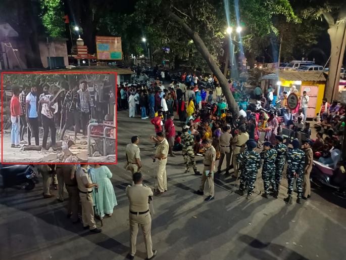 The murder of gangster Ajay Shinde was decided in kolhapur, The video went viral | Kolhapur: ठरवून केला गुंड अजय शिंदे याचा गेम; खुनाच्या घटनेचा व्हिडीओ व्हायरल 