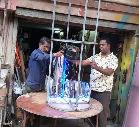 'Jai Shivrajaya' satellite to escape this space | Ganeshotsav : यंदा अवकाशात झेपावणार ‘जय शिवराय’चा ‘उपग्रह‘ 'Jai Shivrajaya' satellite to escape this space | Ganeshotsav : यंदा अवकाशात झेपावणार ‘जय शिवराय’चा ‘उपग्रह‘