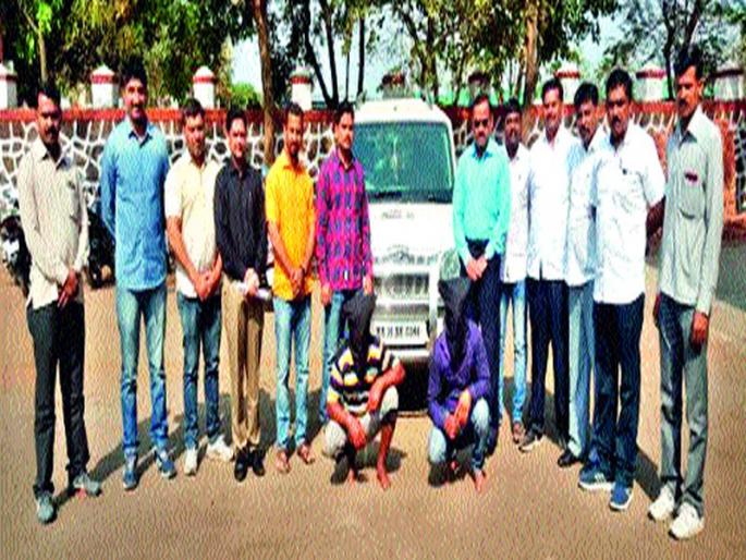 Suspected robbery in Chandwad Drood | चांदवड दरोड्यातील संशयित जेरबंद Suspected robbery in Chandwad Drood | चांदवड दरोड्यातील संशयित जेरबंद