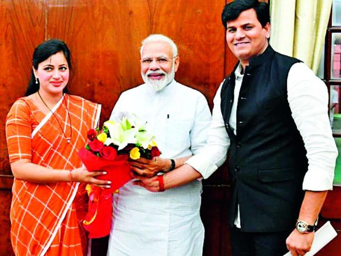 Navneet Rana's interaction with Prime Minister Narendra Modi | नवनीत राणा यांचा पंतप्रधान नरेंद्र मोदी यांच्याशी संवाद Navneet Rana's interaction with Prime Minister Narendra Modi | नवनीत राणा यांचा पंतप्रधान नरेंद्र मोदी यांच्याशी संवाद