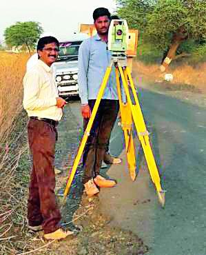 The airport's 'OLS' survey | विमानतळाचे ‘ओएलएस’ सर्वेक्षण The airport's 'OLS' survey | विमानतळाचे ‘ओएलएस’ सर्वेक्षण