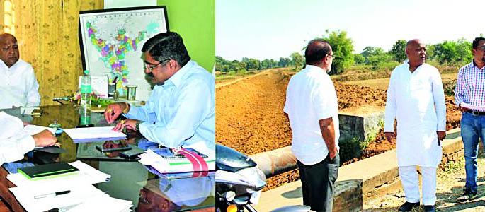 300 km long deepening and repair | ३०० कि.मी.कालव्यांचे खोलीकरण व दुरूस्ती 300 km long deepening and repair | ३०० कि.मी.कालव्यांचे खोलीकरण व दुरूस्ती