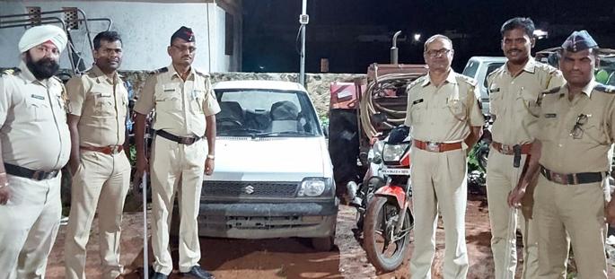 The thieves came and ran away | मंठ्यात चोरटे आले अन् पळाले