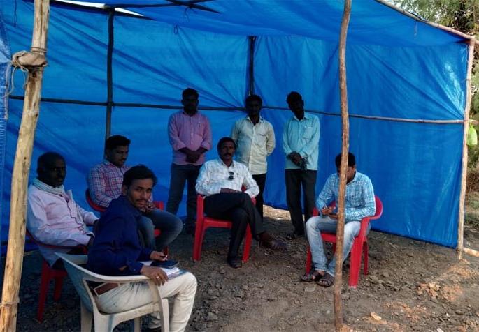 Setting up a sit-in to prevent the evasion of sand! | वाळू चोरी रोखण्यासाठी बैठे पथक स्थापन ! Setting up a sit-in to prevent the evasion of sand! | वाळू चोरी रोखण्यासाठी बैठे पथक स्थापन !