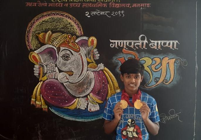Harshali Miskar won the gold medal at Marema school | मरेमा विद्यालयातील हर्षाली मिस्कर ने पटकावले सुवर्णपदक Harshali Miskar won the gold medal at Marema school | मरेमा विद्यालयातील हर्षाली मिस्कर ने पटकावले सुवर्णपदक