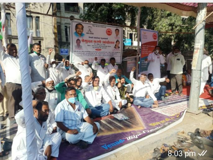 Farmers' agitation suspended after written assurance | लेखी आश्वासनानंतर शेतकरी संघटनेचे आंदोलन स्थगित Farmers' agitation suspended after written assurance | लेखी आश्वासनानंतर शेतकरी संघटनेचे आंदोलन स्थगित