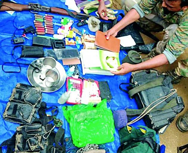 Flint at the forest of Chhattisgarh border | छत्तीसगड सीमेवरील जंगलात चकमक Flint at the forest of Chhattisgarh border | छत्तीसगड सीमेवरील जंगलात चकमक