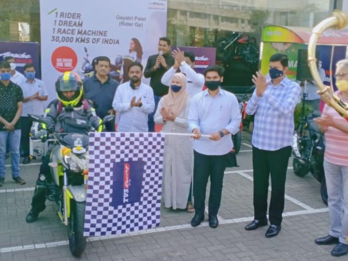 Gayatri Patel's One Dream One Ride campaign launched | गायत्री पटेलची वन ड्रीम वन राइड मोहीम सुरू