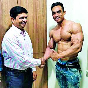 Bodybuilder Vijay Bhoyar Tiger Ambassador | शरीरसौष्ठवपटू विजय भोयर टायगर अॅम्बेसिडर  Bodybuilder Vijay Bhoyar Tiger Ambassador | शरीरसौष्ठवपटू विजय भोयर टायगर अॅम्बेसिडर