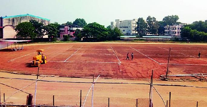 Preparation for state-level sports in the final phase | राज्यस्तरीय क्रीडा स्पर्धेची तयारी अंतिम टप्प्यात Preparation for state-level sports in the final phase | राज्यस्तरीय क्रीडा स्पर्धेची तयारी अंतिम टप्प्यात