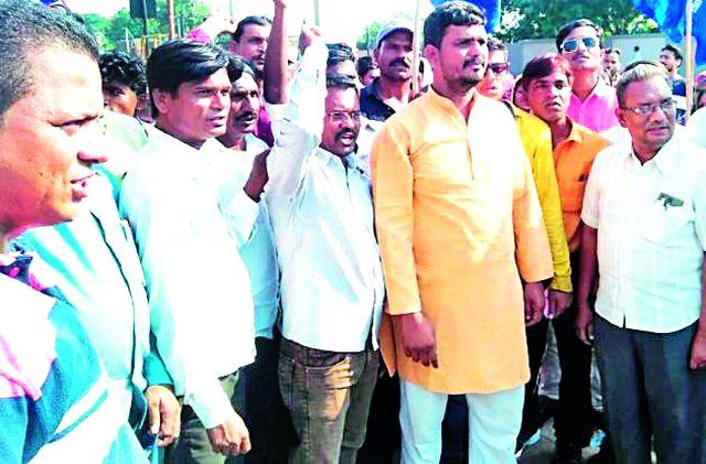 BRSP movement against inflation | महागाई विरोधात बीआरएसपीचे आंदोलन