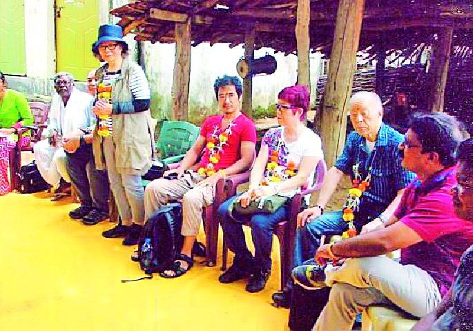 Japanese representatives know-how culture | जपानी प्रतिनिधींनी जाणली संस्कृती Japanese representatives know-how culture | जपानी प्रतिनिधींनी जाणली संस्कृती