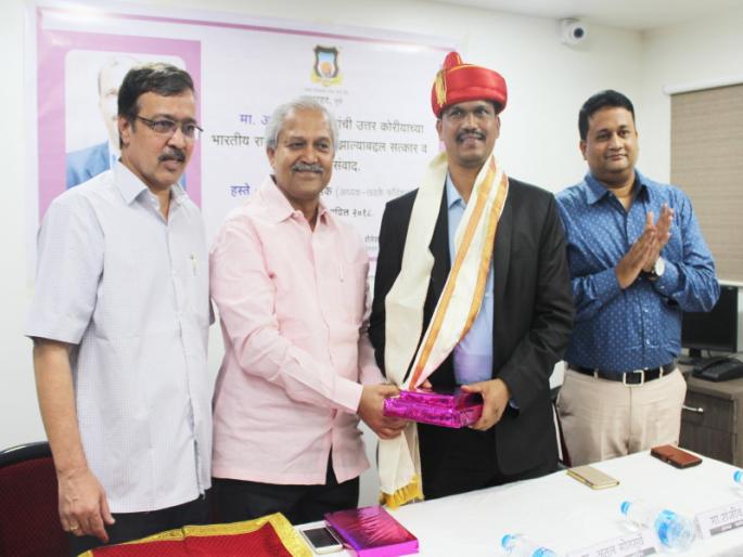 India's relations with North Korea will grow : Atul Gotsurve | उत्तर कोरियासह भारताचे संबंध वृद्धींगत करणार :  अतुल गोतसुर्वे  India's relations with North Korea will grow : Atul Gotsurve | उत्तर कोरियासह भारताचे संबंध वृद्धींगत करणार :  अतुल गोतसुर्वे