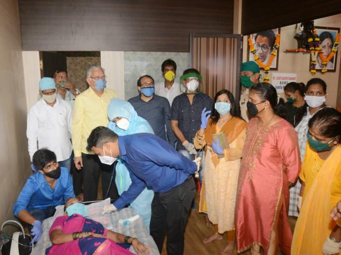 Health temples became branches of Shiv Sena | शिवसेनेच्या शाखा झाल्या आरोग्य मंदिरे Health temples became branches of Shiv Sena | शिवसेनेच्या शाखा झाल्या आरोग्य मंदिरे