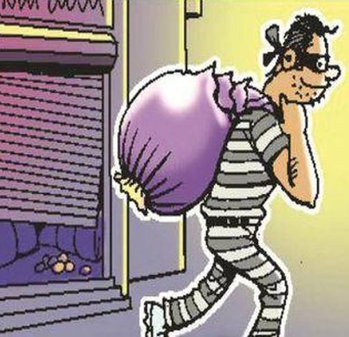 Thieves cut the trader's throat with their hair! | चोरट्यांनी व्यापाऱ्याचा गळा केसांनी कापला! Thieves cut the trader's throat with their hair! | चोरट्यांनी व्यापाऱ्याचा गळा केसांनी कापला!