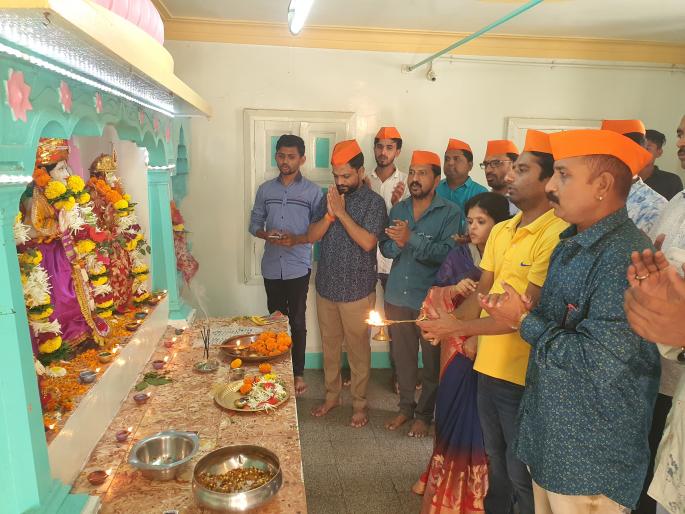 Maha Aarti on behalf of Shiv Sena | शिवसेनेच्या वतीने महाआरती Maha Aarti on behalf of Shiv Sena | शिवसेनेच्या वतीने महाआरती
