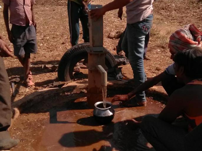  Amadong paddy's thirsty! | आमडोंगरा पाड्याची भागली तहान !