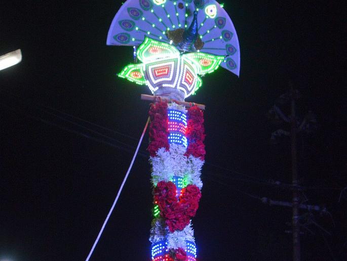 Goga Navamennit Raid procession at Bhusawal | भुसावळ येथे गोगा नवमीनिमित्त छडी मिरवणूक Goga Navamennit Raid procession at Bhusawal | भुसावळ येथे गोगा नवमीनिमित्त छडी मिरवणूक