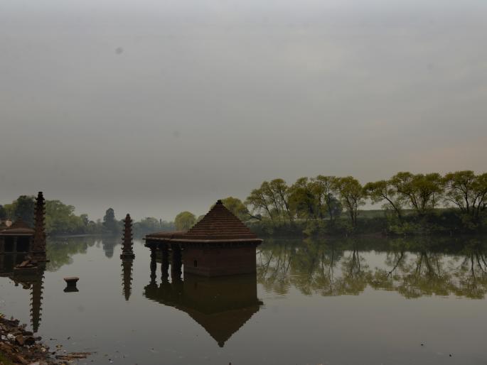 Cloudy rain in Kolhapur district, with cool weather throughout the day | ढगाळ वातावरणासह कोल्हापूर जिल्ह्यात तुरळक पाऊस, दिवसभर थंड वारे
