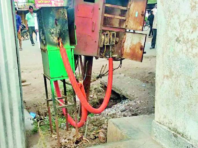 DGCL is in charge of power distribution | दिग्रस वीज वितरणचा कारभार चव्हाट्यावर