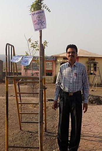 Voting Gudhi in Amravati district | अमरावती जिल्ह्यात उभारली मतदानाची गुढी Voting Gudhi in Amravati district | अमरावती जिल्ह्यात उभारली मतदानाची गुढी