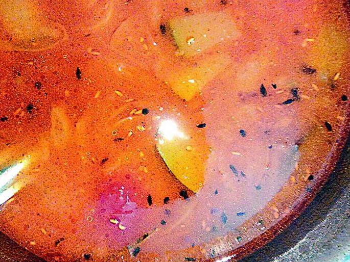 White larvae found in Sambar in Khaparkhed in Nagpur district | नागपूर जिल्ह्यातील खापरखेडात सांबारमध्ये आढळल्या पांढऱ्या अळ्या White larvae found in Sambar in Khaparkhed in Nagpur district | नागपूर जिल्ह्यातील खापरखेडात सांबारमध्ये आढळल्या पांढऱ्या अळ्या