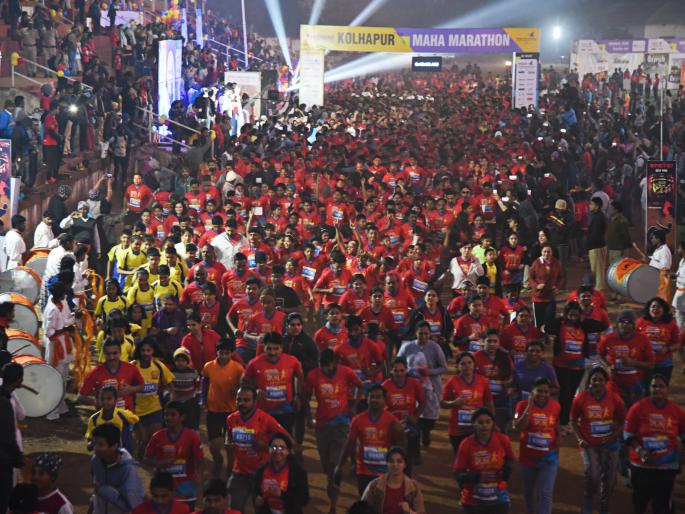 A lot of response to 'Lokmat Mahamarethan' in Karveer Games | करवीर क्रीडानगरीत ‘लोकमत महामॅरेथॉन’ला उदंड प्रतिसाद A lot of response to 'Lokmat Mahamarethan' in Karveer Games | करवीर क्रीडानगरीत ‘लोकमत महामॅरेथॉन’ला उदंड प्रतिसाद