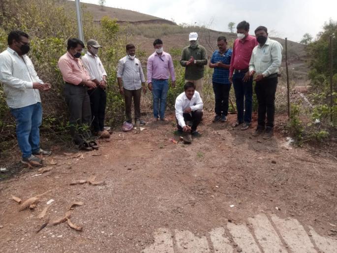 Construction of Transformer for Oxygen Generation Project at Shahuwadi | शाहूवाडीत ऑक्सिजन निर्मिती प्रकल्पासाठी ट्रान्स्फॉर्मर उभारणी