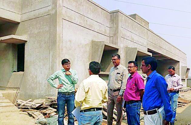 Construction of new structure of PHC | पीएचसीचे नवीन पॅटर्नने बांधकाम