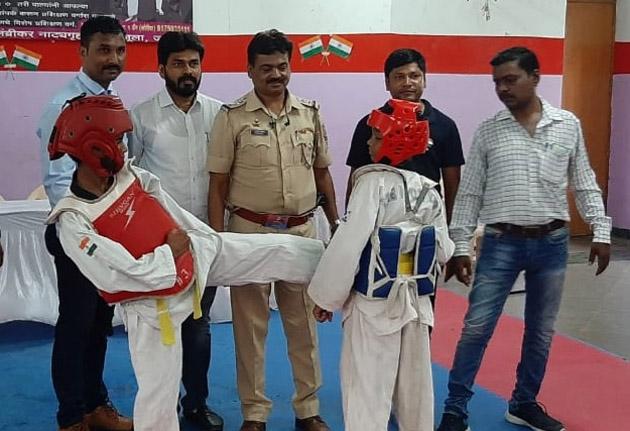 Inauguration of Taekwondo Tournament | तायक्वांदो स्पर्धेचे उद्घाटन Inauguration of Taekwondo Tournament | तायक्वांदो स्पर्धेचे उद्घाटन