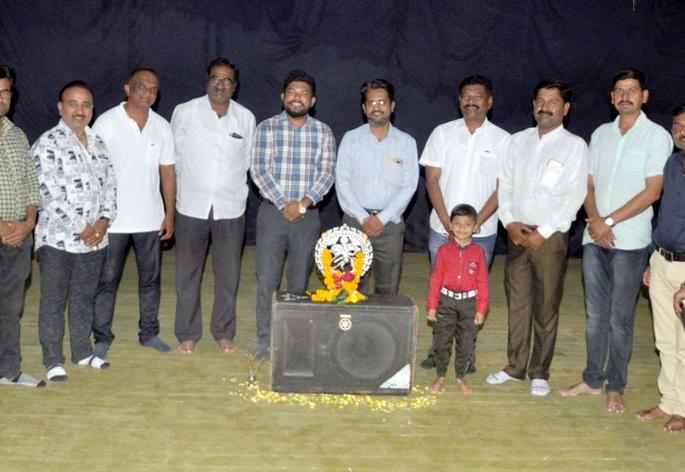 Nataraja and Theater worship program at Nandurbar | नंदुरबार येथे नटराज व रंगमंच पूजनाचा कार्यक्रम Nataraja and Theater worship program at Nandurbar | नंदुरबार येथे नटराज व रंगमंच पूजनाचा कार्यक्रम