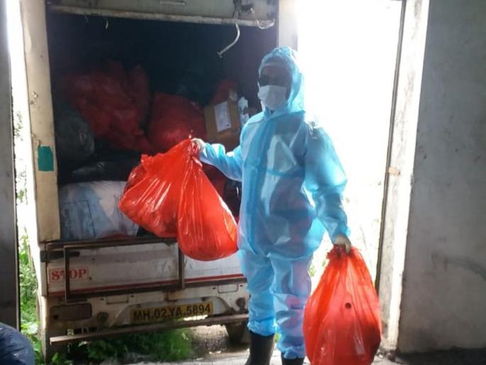 Sanitation is done by burning organic waste | जैविक कचरा जाळून ‘धुर’ही होतो सॅनेटाईज Sanitation is done by burning organic waste | जैविक कचरा जाळून ‘धुर’ही होतो सॅनेटाईज
