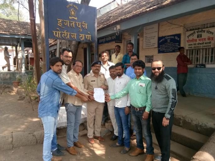 NCP's helmet opposing forced | राष्ट्रवादी काँग्रेसचा हेल्मेट सक्तीला विरोध NCP's helmet opposing forced | राष्ट्रवादी काँग्रेसचा हेल्मेट सक्तीला विरोध