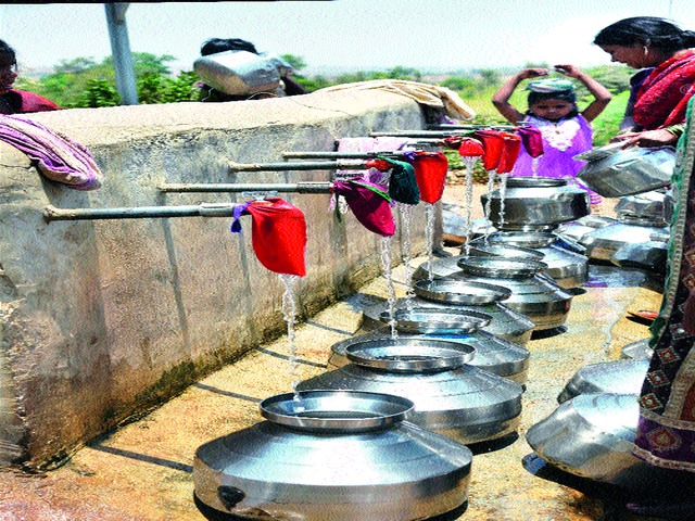 Five villages have no water supply | पाच गाव पाणीपुरवठा ठप्प Five villages have no water supply | पाच गाव पाणीपुरवठा ठप्प