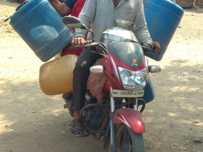 Artificial water shortage in the country | देशमाने येथे कृत्रिम पाणीटंचाई Artificial water shortage in the country | देशमाने येथे कृत्रिम पाणीटंचाई