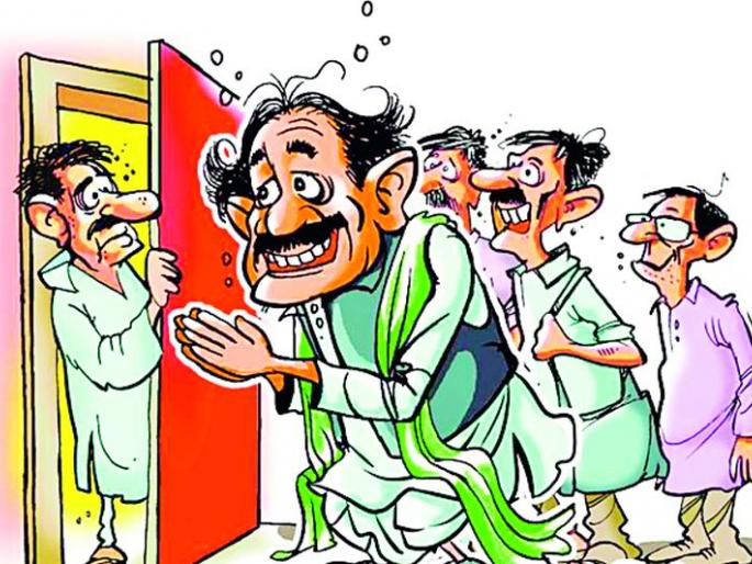 Maharashtra Election 2019 : Villagers ask leaders, activists questions | Maharashtra Election 2019 : गावकरी विचारताहेत नेते, कार्यकर्त्यांना प्रश्न Maharashtra Election 2019 : Villagers ask leaders, activists questions | Maharashtra Election 2019 : गावकरी विचारताहेत नेते, कार्यकर्त्यांना प्रश्न
