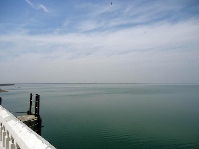 Only 42% of the water supply in lower Dudhna | निम्न दुधन प्रकल्पात केवळ ४२ टक्के जलसाठा Only 42% of the water supply in lower Dudhna | निम्न दुधन प्रकल्पात केवळ ४२ टक्के जलसाठा