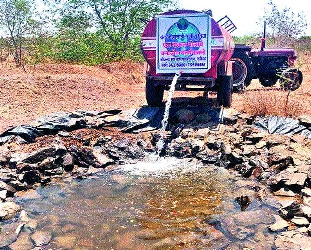 Water supply to Mamdapur reserve | ममदापूर राखीव क्षेत्रात पाणीपुरवठा Water supply to Mamdapur reserve | ममदापूर राखीव क्षेत्रात पाणीपुरवठा