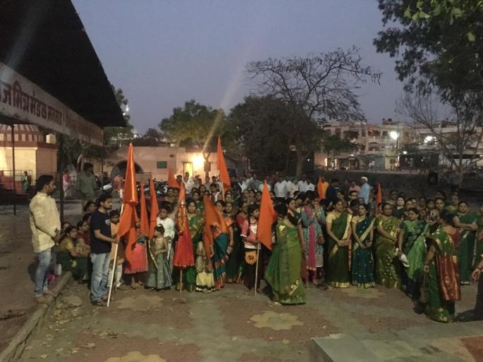  Manmad is celebrating the occasion of Gudi Padva | मनमाडला गुढीपाडव्या निमित्त शोभायात्रा