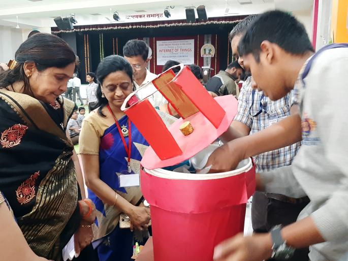 More than 50 projects in the exhibition | प्रदर्शनात ५०हून अधिक प्रकल्प More than 50 projects in the exhibition | प्रदर्शनात ५०हून अधिक प्रकल्प