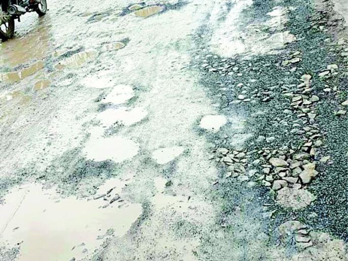 Fatal travel through the water tank | पाण्याच्या डबक्यातून जीवघेणा प्रवास Fatal travel through the water tank | पाण्याच्या डबक्यातून जीवघेणा प्रवास