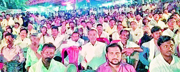 The Congress's footsteps, Ghatanjat, the public meeting | काँग्रेसची पदयात्रा घाटंजीत दाखल, जाहीर सभा