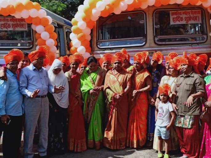3 women walking trip from KMT | ‘केएमटी’कडून १२८ महिलांना पन्हाळ्याची सहल