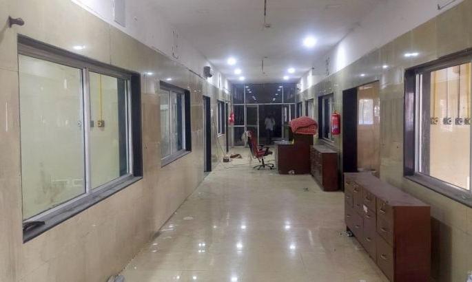 After the fire, the look of Bhandara District Hospital changed | अग्निकांडानंतर भंडारा जिल्हा रुग्णालयाचे रुपडे पालटले After the fire, the look of Bhandara District Hospital changed | अग्निकांडानंतर भंडारा जिल्हा रुग्णालयाचे रुपडे पालटले