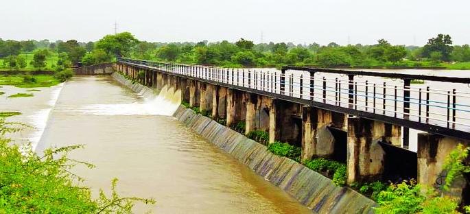 Heavy rain in Buldana; Increase in reservoirs | बुलडाण्यात पावसाची संततधार; जलसाठ्यात वाढ Heavy rain in Buldana; Increase in reservoirs | बुलडाण्यात पावसाची संततधार; जलसाठ्यात वाढ