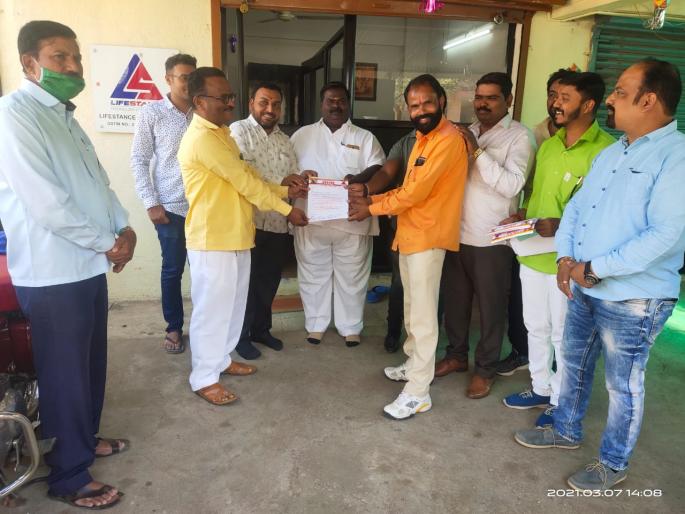 Bhausaheb Chavanke as the Chief Spokesperson | मुख्य प्रवक्तापदी भाऊसाहेब चव्हाणके Bhausaheb Chavanke as the Chief Spokesperson | मुख्य प्रवक्तापदी भाऊसाहेब चव्हाणके