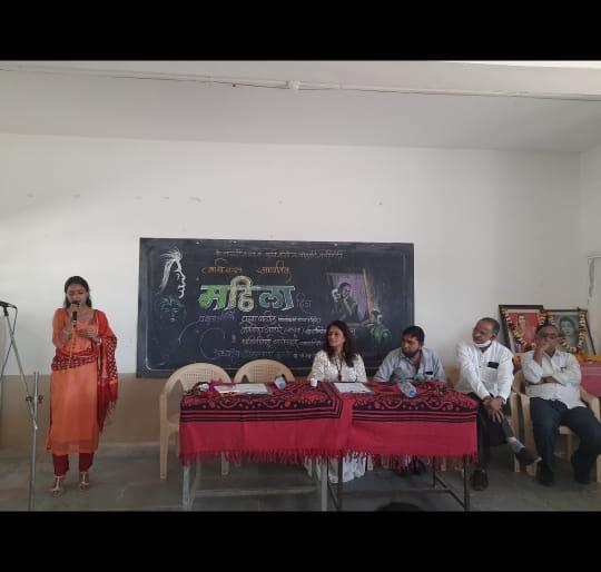 International Women's Day at Thorat Vidyalaya | थोरात विद्यालयात जागतिक महिला दिन International Women's Day at Thorat Vidyalaya | थोरात विद्यालयात जागतिक महिला दिन